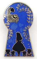 42402 - BoxLunch - Disney - Alice in Wonderland Keyhole Silhouette - Disney Licensed alternate image