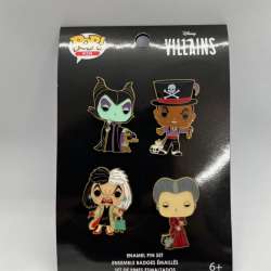 Funko Pop! - Disney Villains - Funko Pop! - Disney Villains Pin Set - LFLY