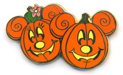 Mickey and Minnie Pumpkins