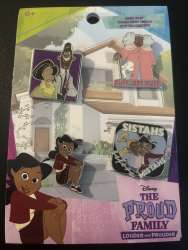 The Proud Family - The Proud Family Louder and Prouder 4 pin set - DLIC