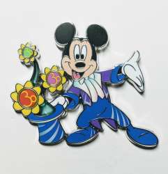 Disneyland Paris 30th Anniversary - Mickey Mouse with 30th Flowers in Top Hat - DLP