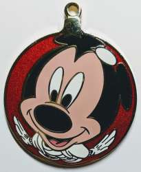 Mickey Mouse Red Ornament