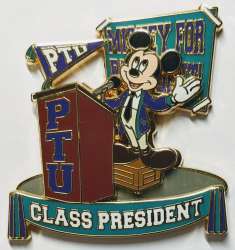 42586 - Pin Trading University - Mickey for President - Walt Disney World alternate image