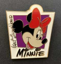 Colorful Box Characters - Minnie Mouse Profile - WDW