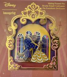 42763 - Loungefly - Collector Box - Beauty and the Beast dance stained glass - Loungefly alternate image