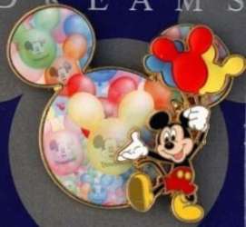 61229 - Disney Dreams Collection - Mickey Mouse with Balloons - Disneyland Resort alternate image