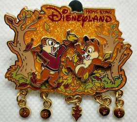 Chip and Dale in the Autumn