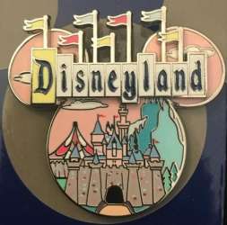 Disney Dreams Collection - Retro Castle with Disneyland Marquee - DLR