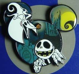 61237 - Disney Dreams Collection - Jack Skellington & Zero with Disney World Haunted Mansion - Disneyland Resort alternate image