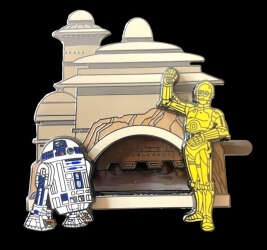 'Star Wars - R2-D2 and C-3PO at Jabba the Hutt&#039;s Palace - DLP'