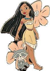 61249 - Disney Princess Best Friends Blind Box - Pocahontas & Meeko - Loungefly alternate image