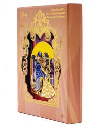 42763 - Loungefly - Collector Box - Beauty and the Beast dance stained glass - Loungefly alternate image