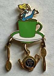 'Disney&#039;s Grand Floridian Resort &amp; Spa - Alice in teacup with charms Grand Floridian logo - WDW'