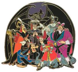 42482 - Disney Villains - Bad Boys/Girls - Bad Boys - Chernabog, Judge Frollo, Governor Ratcliffe, Jafar, Hades, The Big Bad Wolf and Captain Hook alternate image