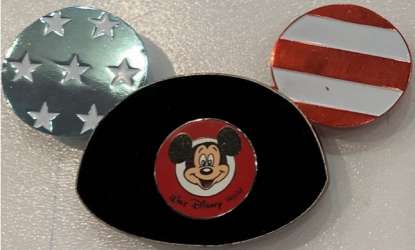 53631 - Celebrating Fifty Years Ear Hat Series - Stars and Stripes - Walt Disney World alternate image