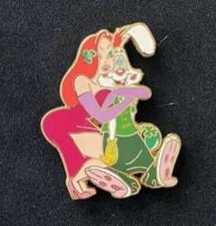43202 - Kiss Me, I'm Irish - Jessica & Roger Rabbit - Disney Store US alternate image