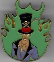 'Villains Flames Lanyard - Dr. Facilier - LFLY'