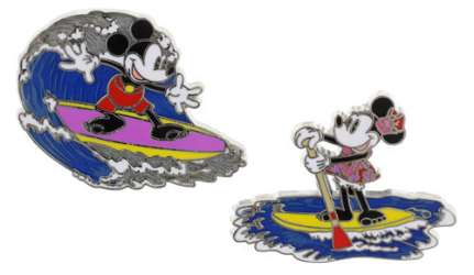 61746 - Aulani Resort & Spa - Mickey Surfing and Minnie Paddle Boarding Set - Disney Vacation Club alternate image