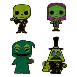 Funko Pop! - Disney - Nightmare Before Christmas Glow-in-the-Dark Set - LFLY