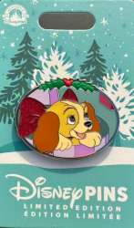 61816 - Christmas 2022 - Holly Border - Puppy Lady in Hat Box alternate image