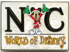 Click to view the Santa Mickey NYC Logo details