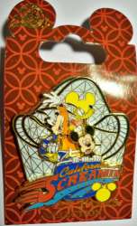 9283 - Mickey's Pin Odyssey 2008 - Mickey, Donald, Goofy, Pluto on California Screamin' - Disneyland Resort alternate image