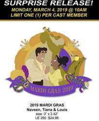Mardi Gras - Naveen, Tiana &amp; Louis - WDI