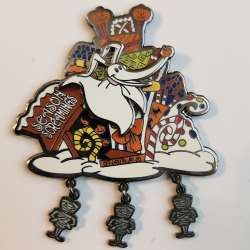 22186 - Haunted Mansion Holiday: 13 Treats in 5 Frightful Weeks Series - Season Screamings - Zero with Present Pile Dangle - Disneyland Resort alternate image