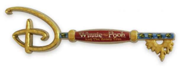 Anniversary Collectible Key - Winnie the Pooh and the Honey Tree 55th Anniversary - DSUS