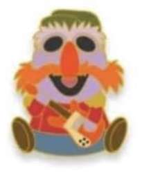 62040 - The Muppets Mayhem aDorbs! Mystery Collection - Floyd Pepper - Walt Disney Imagineering alternate image