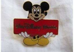 62137 - Mickey Mouse Holding Walt Disney World Sign - Walt Disney World alternate image