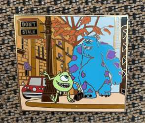 Mike and Sulley Walking - Gold AP Version