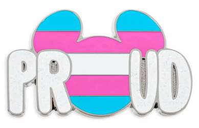 62199 - Disney Pride Collection 2023 - Proud Mickey Mouse Icon – Transgender Flag alternate image
