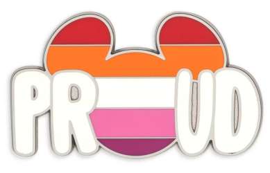 62201 - Disney Pride Collection 2023 - Proud Mickey Mouse Icon – Lesbian Flag alternate image