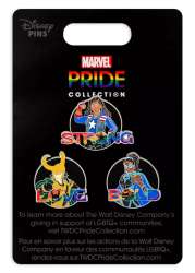 62206 - Disney Pride Collection 2023 - Marvel Pride - Loki, America Chavez and Valkyrie alternate image