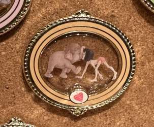62229 - Pin Trading Carnival 2023 - Oval Frame - Mowgli/Jungle Book Glass Oval - Hong Kong Disneyland alternate image