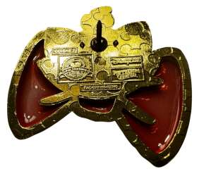 62262 - Pin Trading Carnival 2023 - Marie Stained Glass Bow - Red Bow Marie - Hong Kong Disneyland alternate image