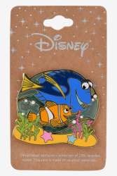 62313 - BoxLunch - Pixar - Marlin & Dory Stained Glass - Disney Licensed alternate image