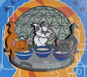 43716 - EPCOT International Food & Wine Festival 2021 - The Aristocats - Walt Disney World alternate image