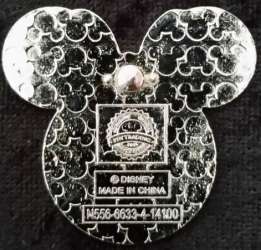 2658 - Minnie Mouse Icon - Minne Mouse Head Icon with Blue Bow alternate image