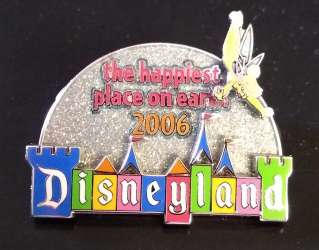 Mike Wood - The Happiest Place on Earth - Disneyland Marquee with Tinker Bell