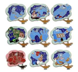 Aladdin 30th Anniversary Mystery Pin Set - Jafar Genie - MLT