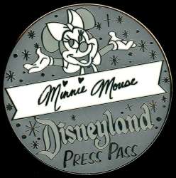 'Dateline: Disneyland 1955 - Press Pass Mystery Set - Minnie Mouse CHASER - DLR'