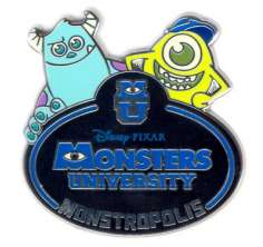 Click to view the Monsters University Name Tag details