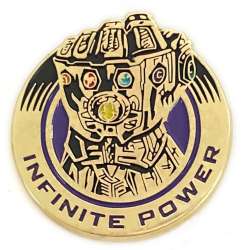 62438 - Avengers Infinity War - Avengers Icons/Infinity Guantlet Infinite Power 2 Pin Set - Disney Licensed alternate image