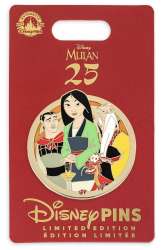Mulan 25th Anniversary - Mulan, The Emperor, Shang &amp; Mushu - MLT