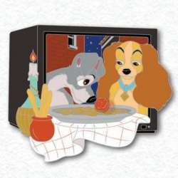 62499 - 2023 Magic Hap-Pins Pin Event: Disney Magical Movie Moments Collection - Lady and the Tramp Television - Walt Disney World alternate image