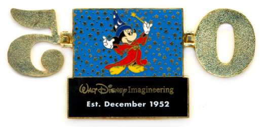 62546 - WDI 50th Anniversary - #6 - Sorcerer's Apprentice Hinged 50 - Walt Disney Imagineering alternate image