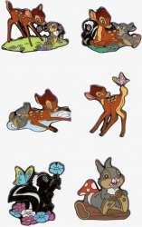 43846 - Hot Topic - Bambi Character Blind Box - Bambi and Thumper - Loungefly alternate image