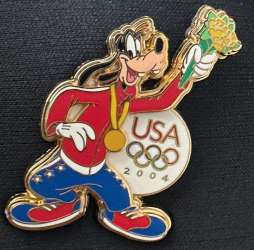 7371 - Mickey's All American Pin Quest 2004 - Goofy - Disneyland Resort alternate image